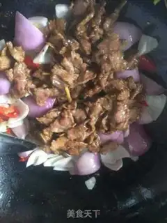 Make Onion beef step 7
