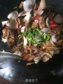 Make Onion beef step 8
