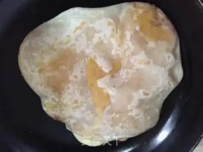 Make Five fragrance egg burrito step 10
