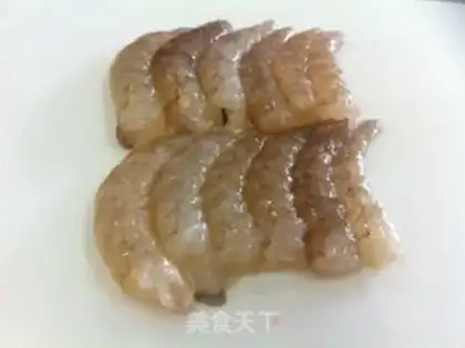 Make Strawberry shrimp step 2