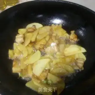 Make Five-flower tofu potato stew step 4