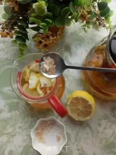 Make Lemon tea step 3
