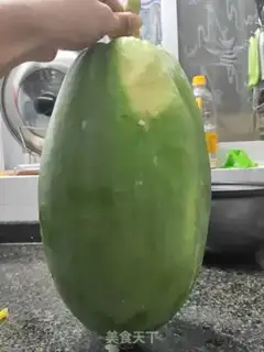 Make papaya silk sauce step 0