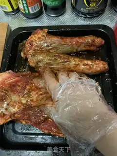 Make A red lamb steak step 3