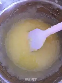 Make Peanut souffle step 1
