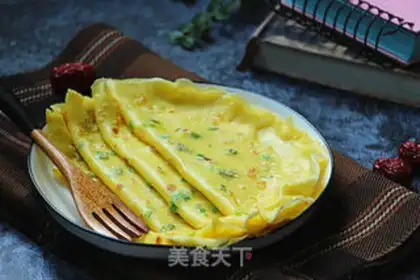 Make Onion egg waffles step 8