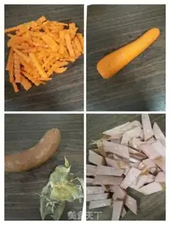 Make Garlic fried food step 2