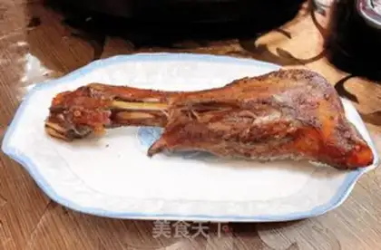 Make A red lamb steak step 8