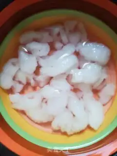 Make Snow toads and papayas step 1