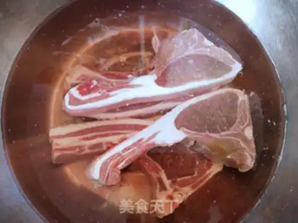 Make Pans, roasted lamb chops step 1