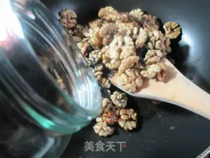 Make Black sesame pecan step 4