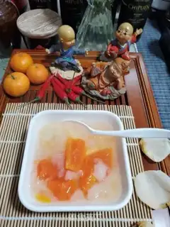 Make Snow toads and papayas step 9