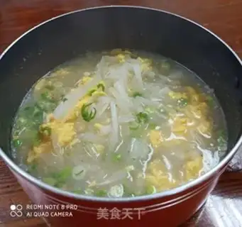 Make radish egg soup step 6