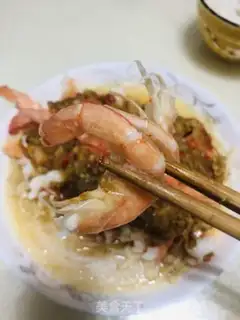 Make Garlic fan shrimp step 14