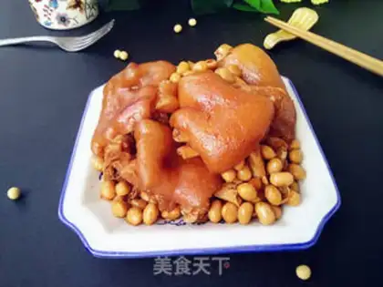 Make Pig hoof and soybeans step 9