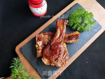 Make Pans, roasted lamb chops step 10