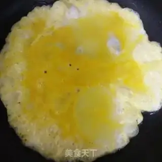 Make Egg silk, spinach step 1