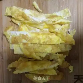 Make Egg silk, spinach step 3