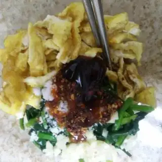 Make Egg silk, spinach step 5