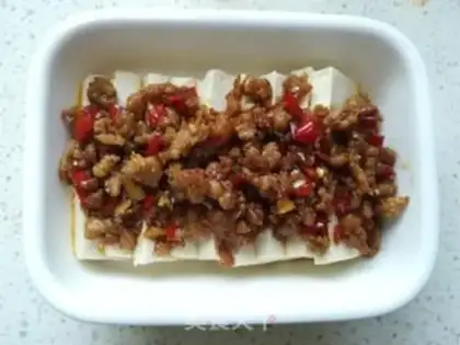 Make Precious meat and tofu step 6