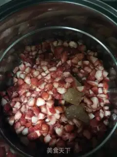 Make Strawberry jam step 3
