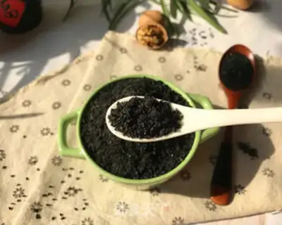 Make walnut sesame powder step 13