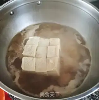 Make Five-flower cabbage tofu step 2