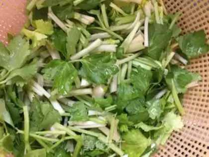 Make Spamed celery step 2