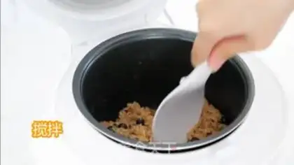 Make Pearl milk and rice step 3