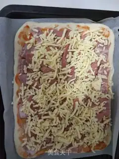 Make Bacon sausage pizza step 8