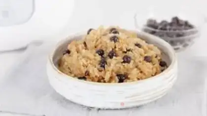 Make Pearl milk and rice step 4