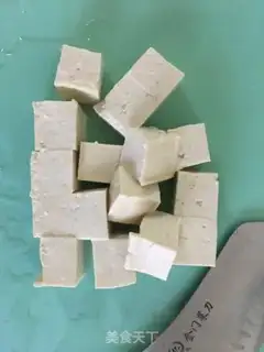 Make Tofu salmon soup step 1