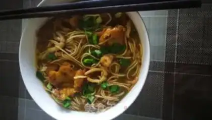 Make Ginger noodle step 5