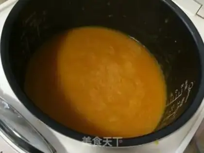 Make Korean pumpkin porridge step 5