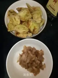 Make Meatloaf and eggplant step 4