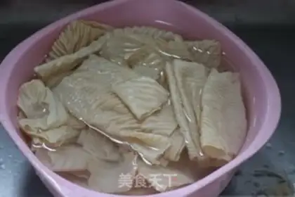 Make Meat and tofu step 0