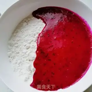 Make Flamingo pancakes step 2