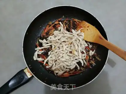 Make Fish chicken silk step 8