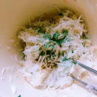 Make Crystal radish step 2