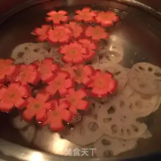 Make Lotus orchid step 2