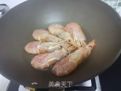 Make Tomato juice shrimp step 2