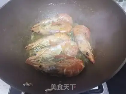 Make Tomato juice shrimp step 3