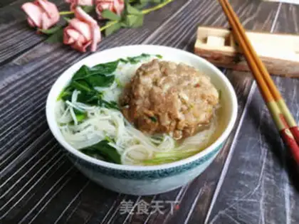 Make Meatball noodle step 4