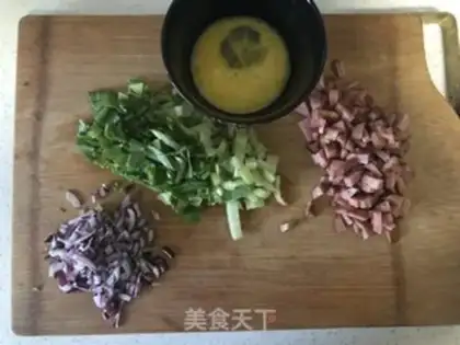 Make Sausage fried rice step 0