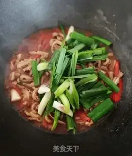 Make Sausage fried rice step 1