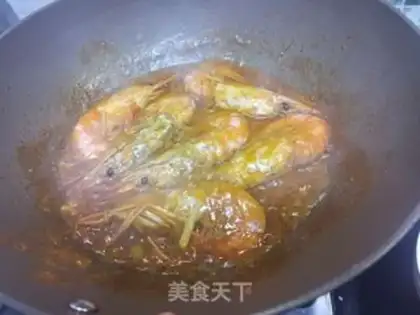 Make Tomato juice shrimp step 11