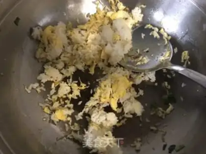 Make Sausage fried rice step 4