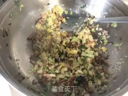 Make Sausage fried rice step 6