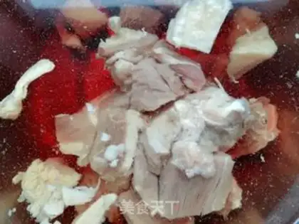 Make Beef radish step 0