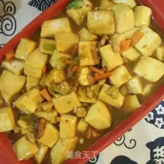 Make Meat and tofu step 7